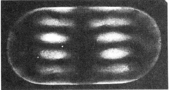 Ultrahang kísérletek Biliárd kísérletek Hengeres tartályban lévő folyadékot gerjesztenek néhány MHz-es ultrahanggal