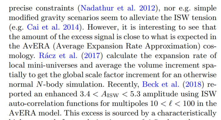 integrated Sachs-Wolfe signal from supervoids mapped out