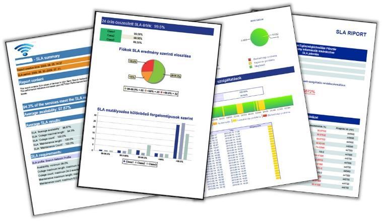 Közel valós idejű adatok és hosszabb távú trendek megjelenítése egyaránt biztosított az igény szerint összeállított dashboard