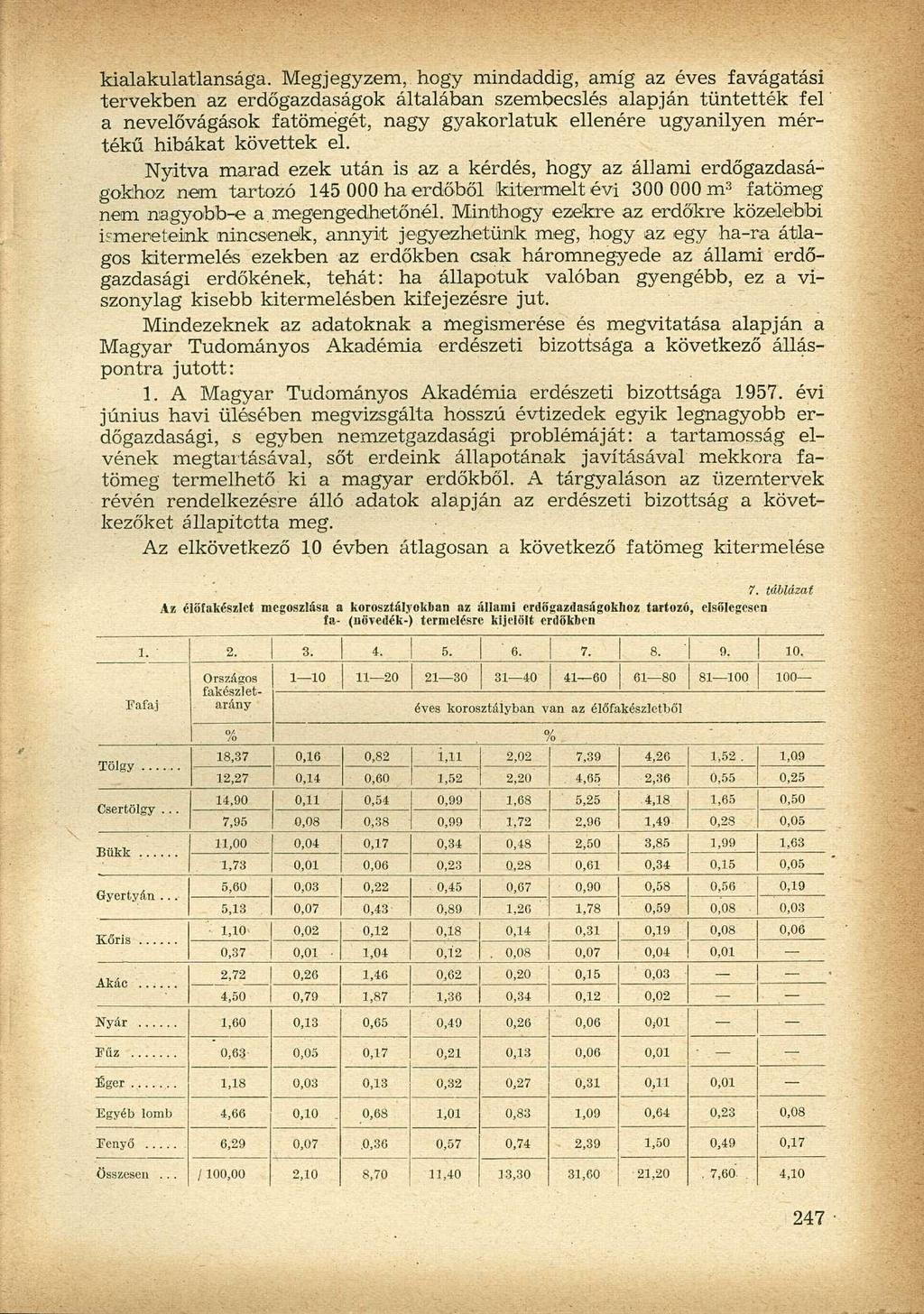 kialakulatlansága.