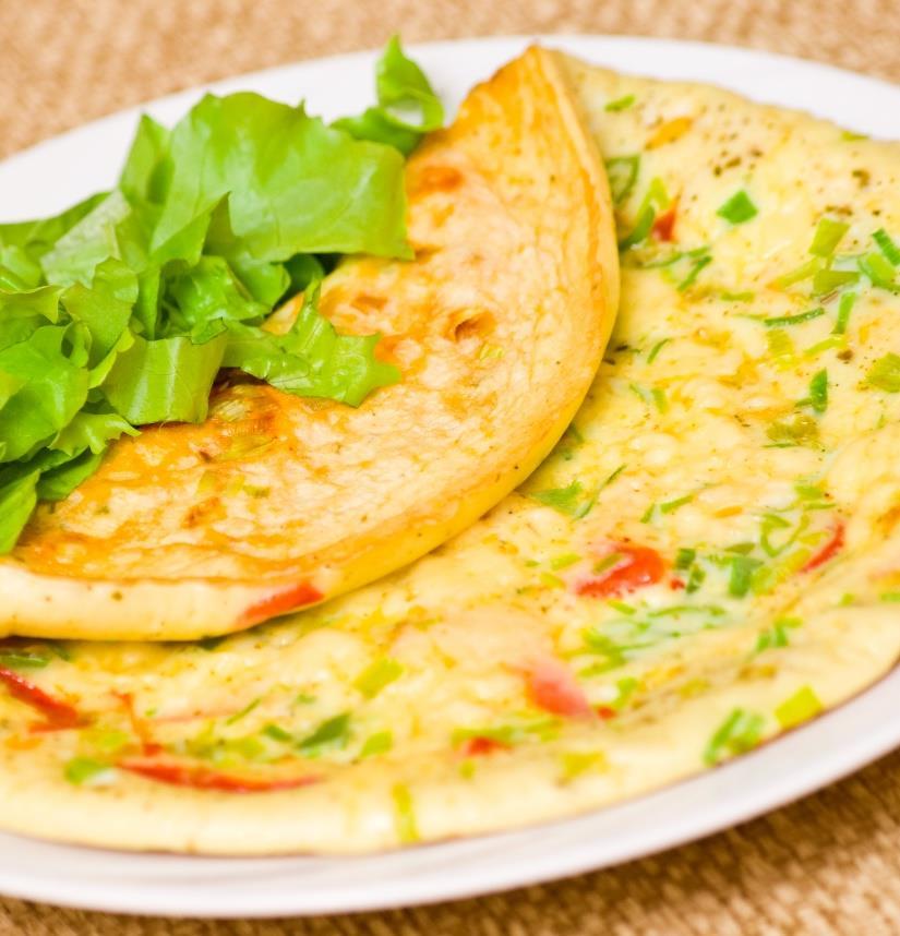Ham & eggs rántotta egy kis csavarral 2 egész tojás 2 tojás fehérje 20 g sonka (2 kis szelet) 80 g csiperke (1 bögre) 50 g savanyú káposzta (0,5 bögre)