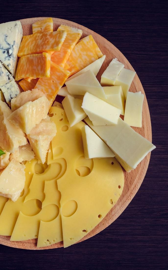 Vegyes sajttál 30 g sovány sajt (svájci, köményes vagy bármelyik light) 50 g edami/trappista (két vékony szelet) 30 g mozzarella light (1/3 zacskó) 2,5 db Wasa Original A