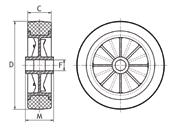 497947 5 M10 x 25 60 20 90 26 60 36 497948 5 M10 x 25 80 22 109 25 60 32 497949 5 M12 x 30 100 28 132 36 80 16 497950 5 M12 x 30 125 28 157 35 80 12