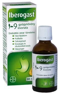 diszkomfortérzés, puffadás, görcsök) kezelésére.