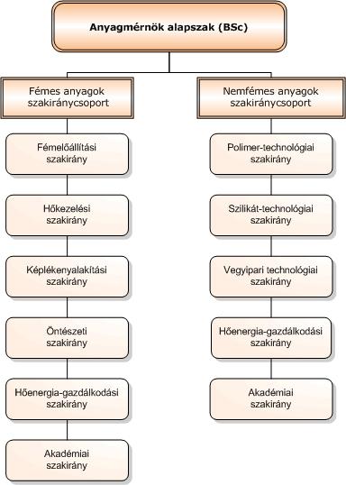 4. A Műszaki Anyagtudományi Kar oktatási struktúrája 4. A Műszaki Anyagtudományi Kar oktatási struktúrája Minden hallgató a BSc szint 4.