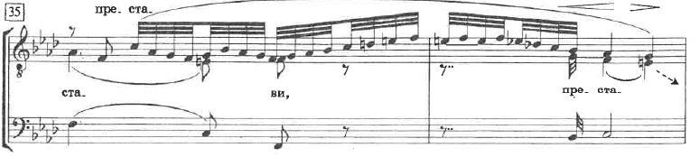 Tempójelzésekként főként Adagio, Largo, Maestoso, Andante, Allegretto, Allegro, Allegro vivace utasításokat találhatunk, melyek a tételeket között tovább mélyítik a kontrasztot.