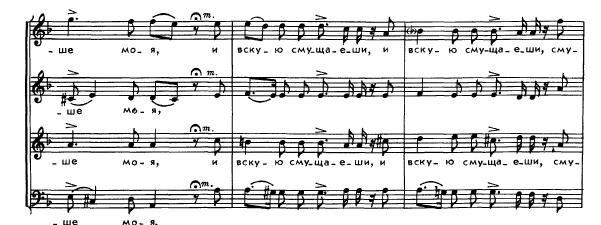 koncertet Ritzarev szerint egyfajta orosz a cappella requiemnek lehet tekinteni, és mindkettő összegző műnek számít a bűnbánati koncertek történetében.