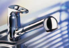 BLANCOWEGAS Minőség kedvező áron Újdonság: most átállítható zuhanyfejjel (kihúzható) Kis mosogatókhoz alkalmas Ablak elé szerelhető (legalább: 14,5 cm magasság) Újdonság: most alacsonynyomású