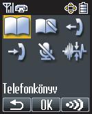 A telefonok használata előtt Funkciómenük (KX-TPA60/KX-TPA65) A főmenü és az almenük megjelenítéséhez nyomja meg a gombot.