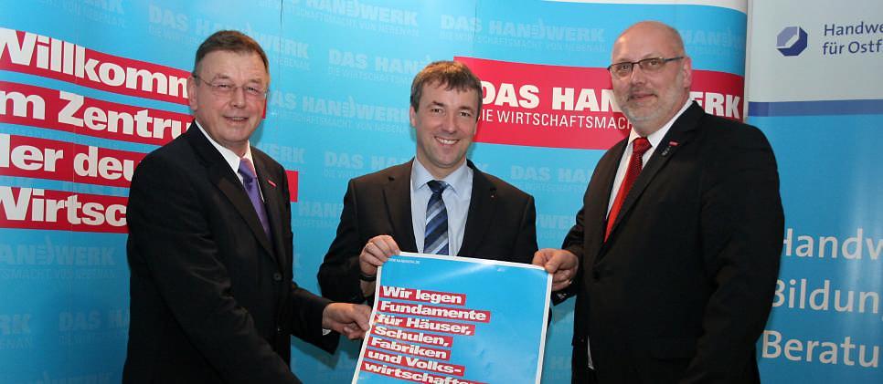 Wir waren uns einig, dass die zentralen Frage sind: Wo steht das Handwerk? Und wo will es hin?