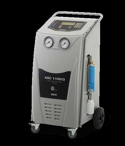 Biztonságos és megbízható: Elektronikus ventilátor-vezérlés ASC 1100 G: Grafikus kijelző USB csatlakozó Az USB csatlakozó segítségével egyszerűen frissítheti a szervizgéphez
