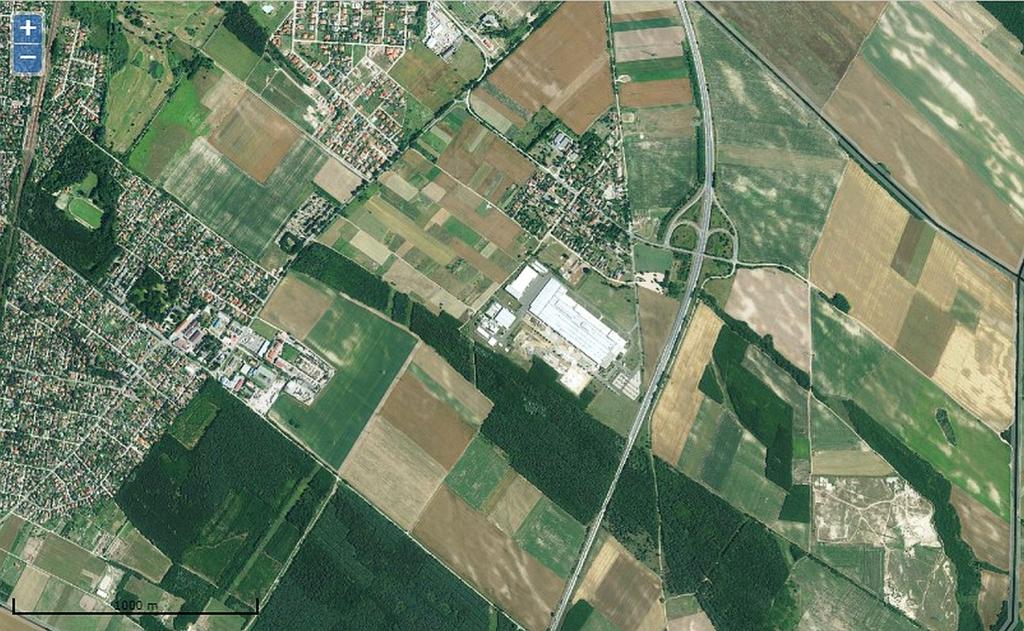 ábra: Helyi jelentőségű gödi természetvédelmi területek listája a TIR alapján. Az említett élőhelyekkel a tervezési területnek nincs (nem volt) ökológiai kapcsolata.