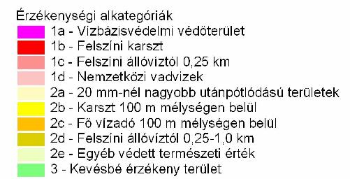 atti vízminőség védelmi besorolású település. A tervezett üzem a 