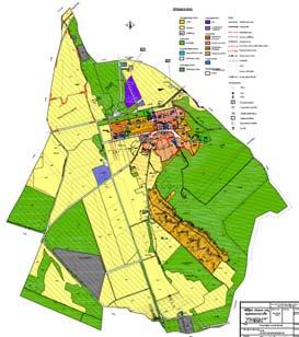 Az OTrT és a hatályos Veszprém megye térségi szerkezeti terve közel azonosan jelölte ki az erdőgazdálkodási térség területét, ugyanakkor az Országos Erdőállomány adattár ennél több erdőterületet
