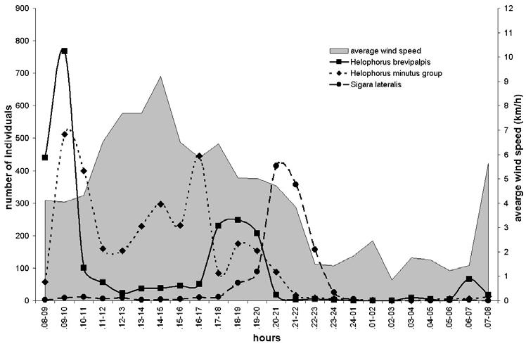 40 In the case of the second division (6-12 km/h) we received significant negative correlation between these two variables