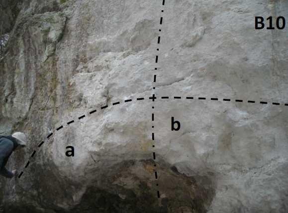 Ördög-árok boulder kalauz frissítve: 2011/01/14 8 B10 a)