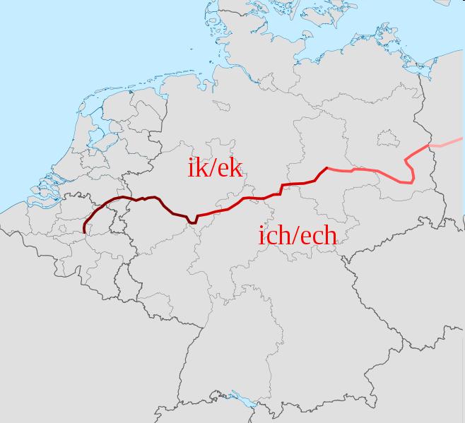 Isoglosses Isogloss: geographical boundary of a linguistic feature (isolex for lexicon=word use,