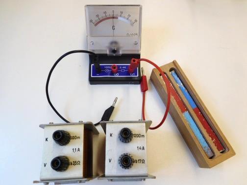 13. Elektromágneses indukció Légmagos tekercs és mágnesek segítségével tanulmányozza az elektromágneses indukció jelenségét!