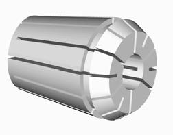 Tartozékok / Zubehörsteile / Accessories ER patron DIN 6499-B Spannzangen DIN 6499-B Collets DIN 6499-B ER D1 D D2 L L1 16 16 1-10 17 27,5 10,5 ER-16 25 25 1-16 26 34 12 ER-25 32 32 2-20 33 40 13