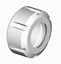 Tartozékok / Zubehörsteile / Accessories Patronanya DIN 6499 Spannmutter DIN 6499 Clamping nuts DIN 6499 ER D L M SW 16 32 17 M22x1,5 27 0,06 AS1-1601 25 42 20 M32x1,5 37 0,1 AS1-2501 32 50 22,5