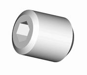 Tartozékok / Zubehörsteile / Accessories Szorítócsavar DIN 1835 Spannschraube DIN 1835 Locking screw DIN 1835 Furat átmérő Hole diameter M L SW 6 M6 10 3 0,002 CSW-06010 8 M8 10 4 0,003 CSW-08010 10