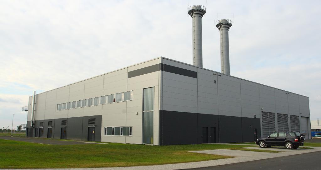 Beruházás ideje 2010-2011 Épület építési munkák, Trigeneráció, Fűtési -hűtési energia, és sűrített