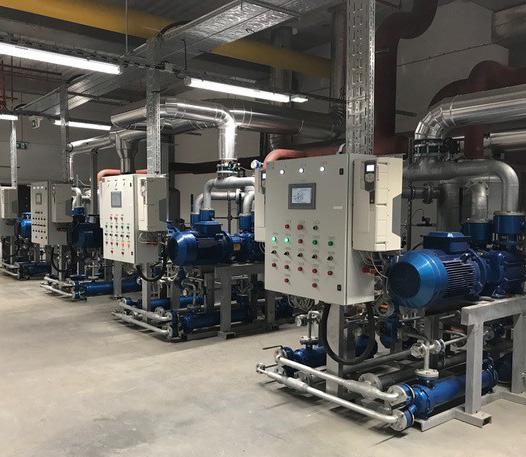 Az Apolló projekten cégünk a Hot Water rendszer tervezés-kivitelezését, a