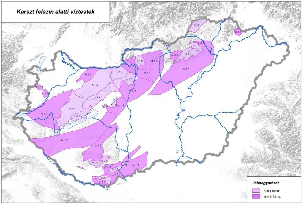 Magyarország Vízgyűjtő-gazdálkodási Terve részvízgyűjtők Duna