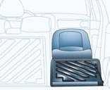 Kényelem - 87 A hátsó ülés ülőlapjának kiszerelése - Hajtsuk az ülőlapot az első ülésekhez.