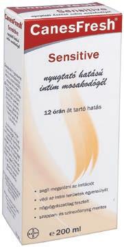 CanesFresh Sensitive intim mosakodógél 1,99 /ml; 7,99 /ml A