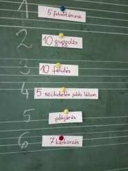 Matematika órán lazító feladatként kockával