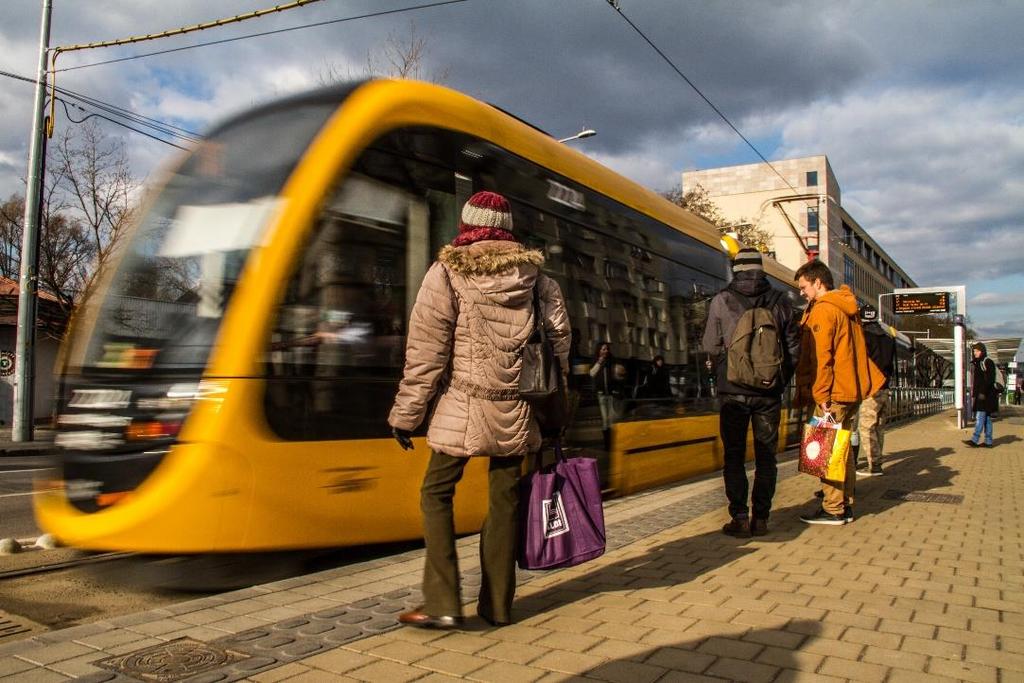 rekonstrukció +Combino villamosok érkezése (2007) 1-es és 3-as villamos projektek (2014-2015 valamint 2017-2019) + CAF