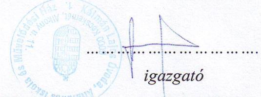 A HÁZIREND ELFOGADÁSÁRA ÉS JÓVÁHAGYÁSÁRA VONATKOZÓ ZÁRADÉKOK A Kálmán Lajos Általános Iskola és AMI házirendjét az iskolai diákönkormányzat a 2013. év március hó 27.