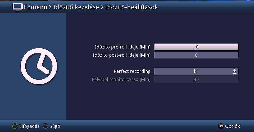 Főmenü > Időzítő kezelése > Új sorozat időzítő Időzítő beállítások 1. Nyomja meg a Menü ( ) gombot, megjelenik a Főmenü. 2.
