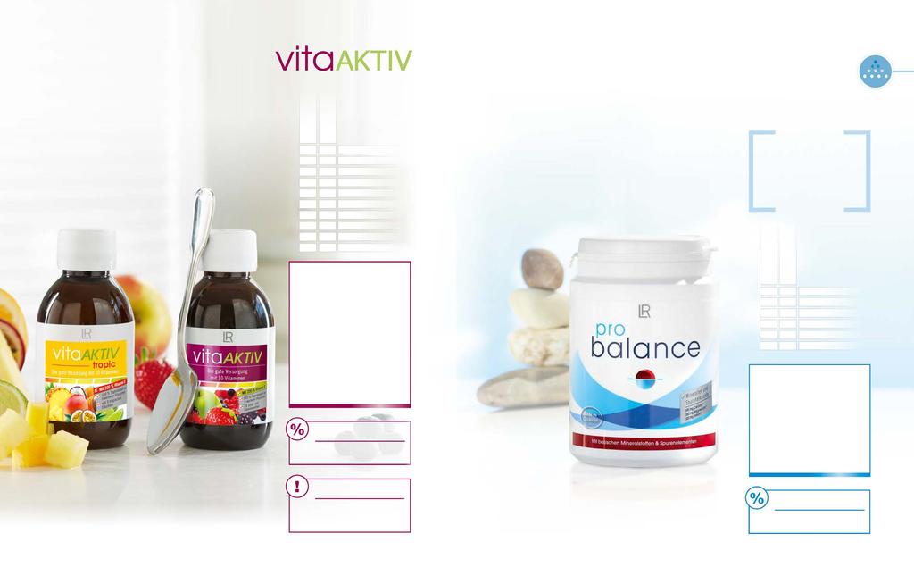 20 ÉTRENDKIEGÉSZÍTŐK ÉS SPECIÁLIS TERMÉKEK 21 Vitaminbomba az egész családnak A harmónia mindennek az alapja! A vitaminok csodát tudnak tenni.