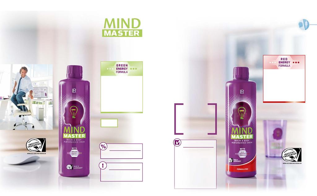 8 ÉTRENDKIEGÉSZÍTŐK ÉS SPECIÁLIS TERMÉKEK 9 Üzlet Motiváció Energia Aktivitás Életmód Család Véd az oxidatív stressztől 6 Új életérzés Sport Mind Master: Eleven! Aktív! Sikeres!