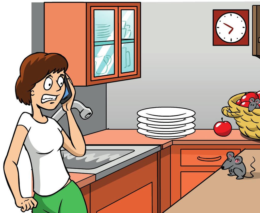 six In the kitchen LESSON 6 1 Match and write.