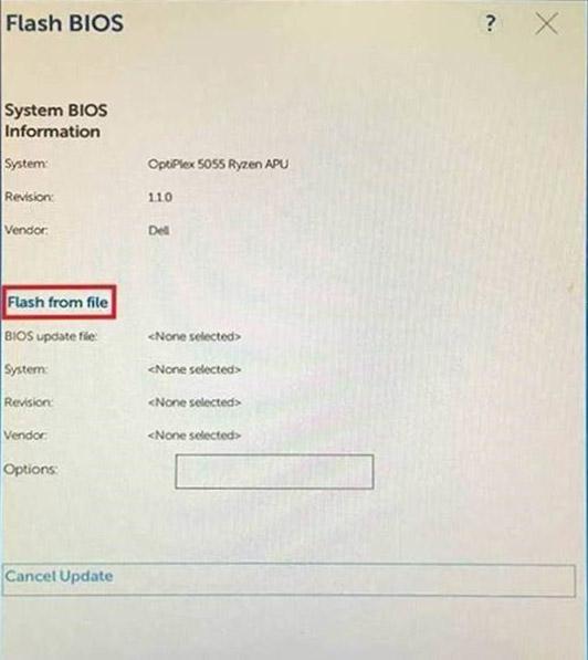 1 Kikapcsolt állapotban dugja be a frissítést tartalmazó pendrive-ot a rendszer USB-portjába.