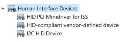 13. táblázat: Intel HID Event Filter Telepítés