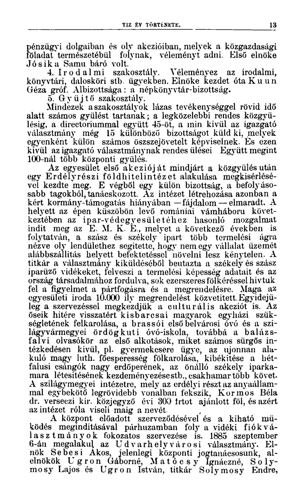 TIZ ÉV TÖRTÉNETE. 13 Í i ö é l n a d z ü a t g y t i e r d m o é l s g z a e i t b é a b n ü l é s f o o l l y y n a a k k c, z i ó v i é b l a e n m, é m n e y l t y e a k d n i a.