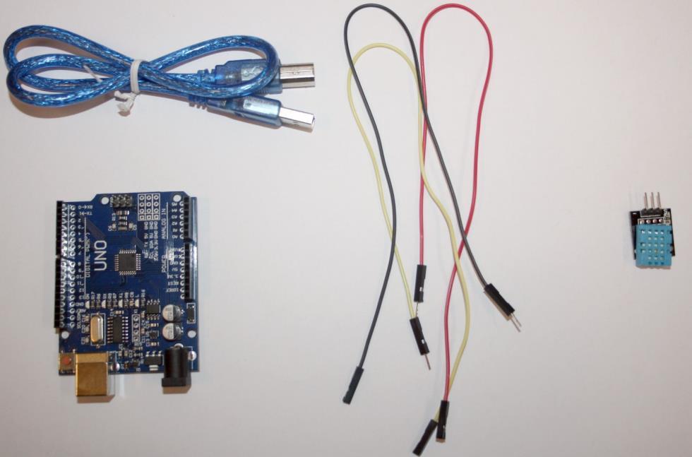 Az eszközök kiválasztása A méréshez szükséges eszközök: Arduino Uno R3 USB