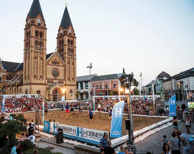 Sporty town We are on the move Nyíregyháza has a rich cultural and sports life, while more and more people are paying attention to healthy living and the protection of the environment in Nyíregyháza.