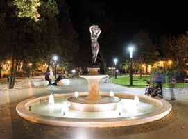 The town of green groves and parks Walking in some parts of Nyíregyháza, you can admire shady parks and groves which are landscaped and well cared for, but also modern and enjoyable - like the