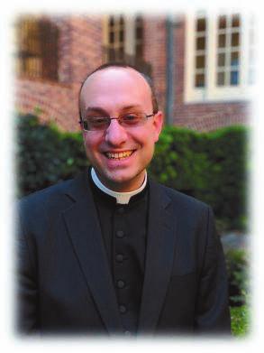 Angela, you and I will witness his first four months of preaching, teaching, serving, baptizing, and witnessing wedding vows. He will be dressed like a priest, because he is a transitional deacon.