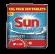 Sun Professional Tablets Gépi mosogatótabletta Kíválóan alkalmazható kézi adagolású mosogatógépekben.