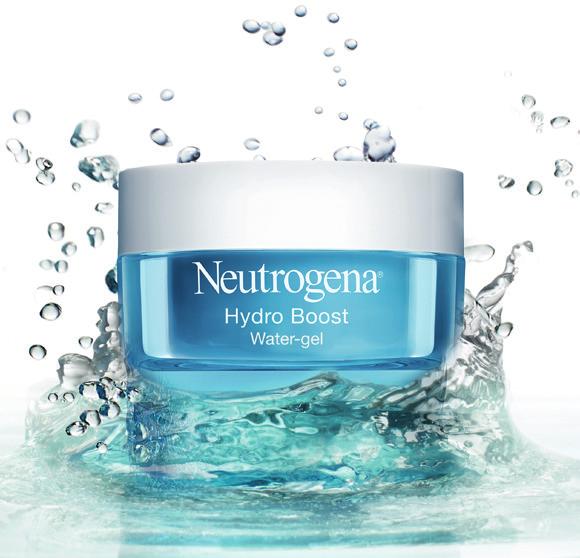 Neutrogena Hydro Boost innovatív Hialuron Gél Mátrix formulával A Hialuron Gél Mátrix formula a bőrben természetesen is