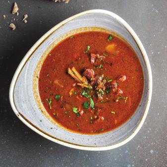 Szezonális Leves Seasonal Soup Allergének / Allergens: Kérjük kérdezze felszolgálóinkat!