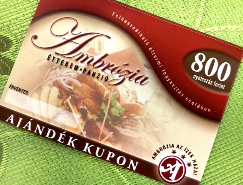 Kedves Vendégeink! Nagyon szépen köszönjük, hogy éttermünket és panziónkat választották!