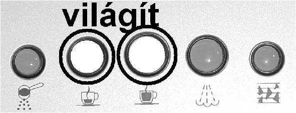 21 9. A kávékészítés nem indítható Végezze el a készülék vízkőtelenítését! A 8. fejezet alatt Vizkőtelenítés leírás szerint.