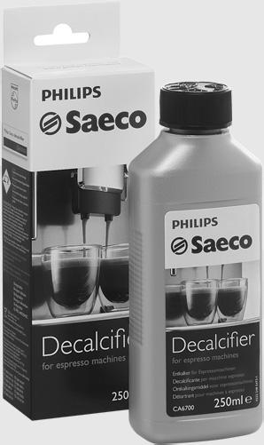 KARBANTARTÁSHOZ SZÜKSÉGES TERMÉKEK RENDELÉSE MAGYAR 87 A tisztításhoz és a vízkőmentesítéshez csak Saeco termékeket használjon. Ezeket a termékeket a Philips online üzletében a www.shop.philips.